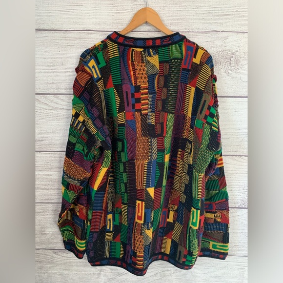 Vtg Size L Multi Color Sweater Cosby
Biggie Hip Hop Coogi Style - Picture 9 of 9